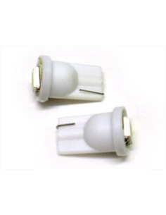 24V Lampada Led T10 W5W 1 Smd Bianco Luci Posizione Camion 2