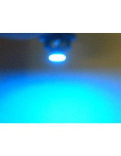 24V Lampada Led T5 W1,2W 1 Smd Blu Luci Cruscotto Camion Autocarro