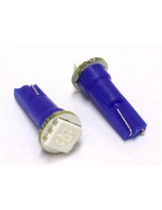 24V Lampada Led T5 W1,2W 1 Smd Blu Luci Cruscotto Camion Autocarro 2