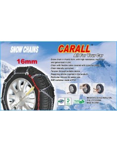 Catene Da Neve 16mm Per SUV 4WD 4X4 Furgone Camper Jeep Gruppo 210 CARALL