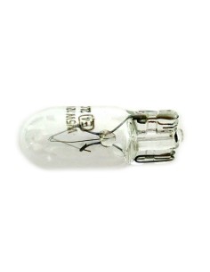 10 Pezzi Lampada Alogena T10 W5W 12V 5W Tutto Vetro W2,1x9,5d 2
