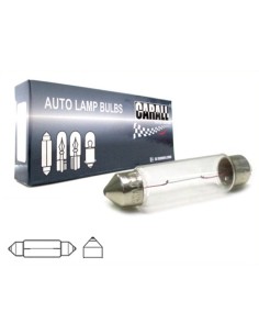 10 Pezzi Lampada Alogena T11 C10W 24V 10W 41mm