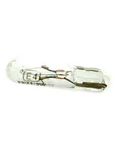10 Pezzi Lampada Alogena T5 W1,2W 24V 1,2W W2X4.6D 2