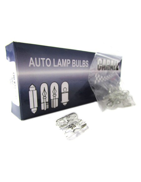 10 Pezzi Lampada Alogena T5 W2W 12V 2W W2x4,6d
