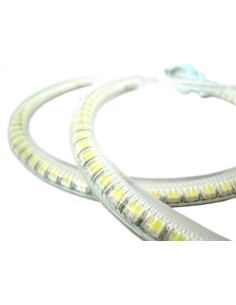 Coppia Angel Eyes Anello Led Semicircolare Diametro 127mm