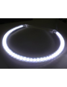 Coppia Angel Eyes Anello Led Semicircolare Diametro 127mm 2