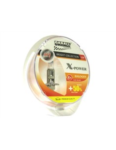 Coppia Lampada H1 12V 55W P14.5s X-Power +50% Luminosita Omaggio 2 T10 W5W Luci Posizione