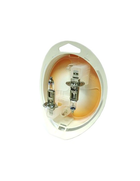 Coppia Lampada H1 12V 55W P14.5s X-Power +50% Luminosita Omaggio 2 T10 W5W Luci Posizione