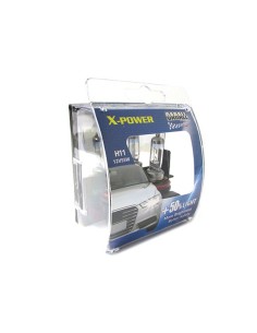 Coppia Lampada H11 12V 55W PGJ19-2 X-Power +50% Luminosita 2