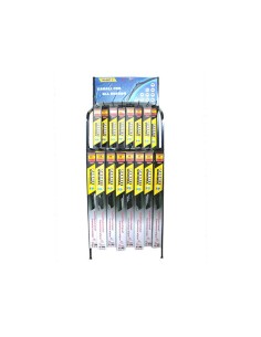 Espositore per Spazzole Tergicristallo CARALL Auto 2 Livelli Con Totale 16 Ganci 2