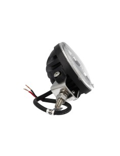 Fanale Rotondo Luci Diurne A Led Work Light Faro Da Lavoro 12V 24V 9W (3X3W) IP67 Bianco 2