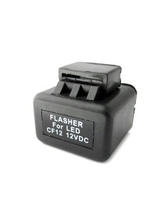 Flasher Led Lampeggiatore Rele Relay Per Frecce Led Moto e Auto Americane 12V 2 Spine CF12