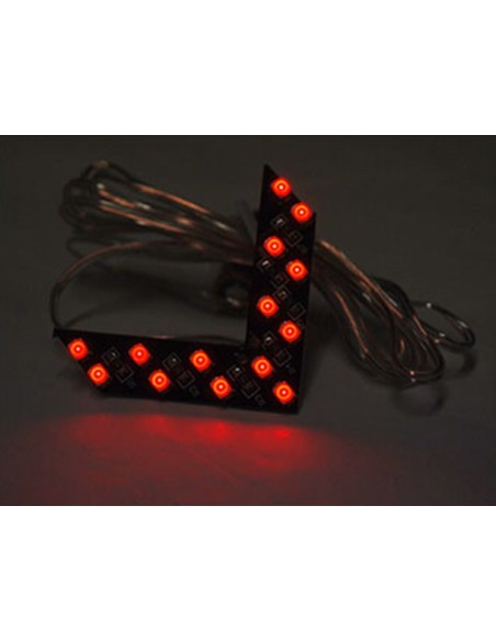 Frecce LED Arrow Led con 14 SMD ROSSO