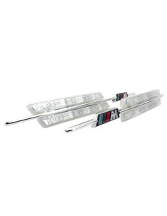 Kit Freccia Laterale a Led Side Marker Lente Trasparente BMW E90 E91 E92 E93 E60 E61 E82 E88