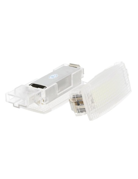 Kit Luci Led Di Cortesia Alette Parasole VW Eos Golf 5 6 Plus Jetta Passat CC Polo Scirocco Sharan Tiguan Touran