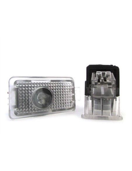 Kit Luci Led Logo Proiettori Auto Portiere Honda Acura MDX ZDX TL Bianco No Errore Canbus
