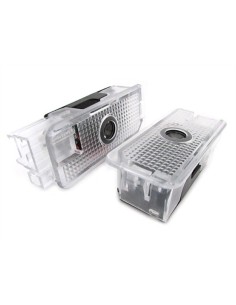 Kit Luci Led Logo Proiettori Auto Portiere Citroen Senza Modifica