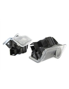 Kit Luci Led Logo Proiettori Auto Portiere Mercedes Benz Class E W212 Senza Modifica