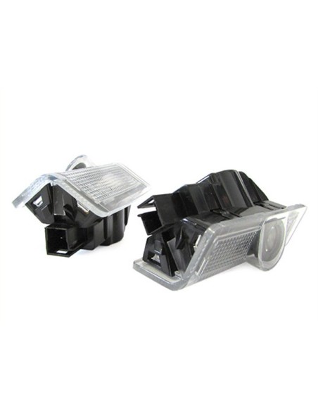 Kit Luci Led Logo Proiettori Auto Portiere Mercedes Benz Class E W212 Senza Modifica