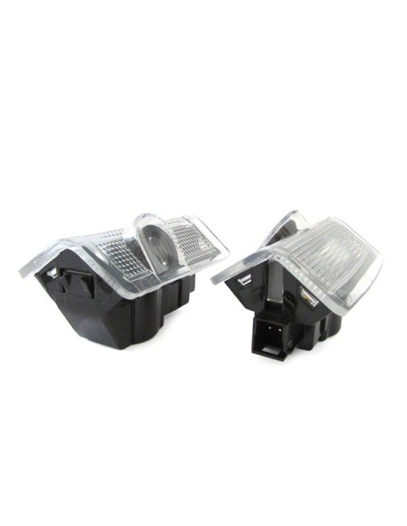 Kit Luci Led Logo Proiettori Auto Portiere Mercedes Benz Class E W212 Senza Modifica
