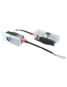 Kit Luci Led Logo Proiettori Auto Portiere Mercedes Benz SLK R171 R199 W203 CLK W209 Plug &amp Play