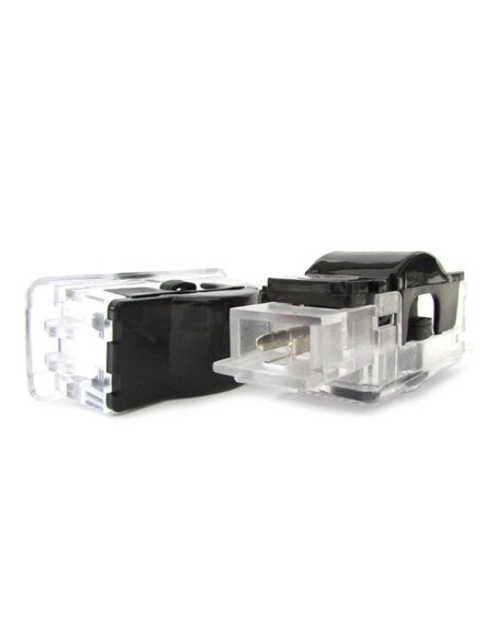 Kit Luci Led Logo Proiettori Auto Portiere Mercedes Benz W203 SLK R171 SLR R199 CLK W209