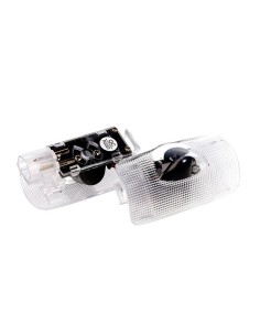 Kit Luci Led Logo Proiettori Auto Portiere Nissan Teana 08-13 Tourle Senza Modifica