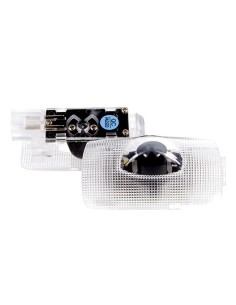 Kit Luci Led Logo Proiettori Auto Portiere Nissan Teana 08-13 Tourle Senza Modifica 2
