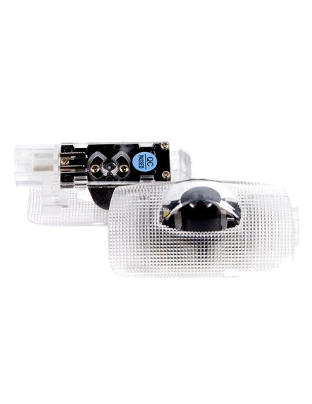 Kit Luci Led Logo Proiettori Auto Portiere Nissan Teana 08-13 Tourle Senza Modifica