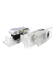 Kit Luci Led Logo Proiettori Auto Portiere Porsche Cayenne 07-09 Parts. N. 5G0947409
