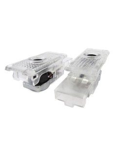 Kit Luci Led Logo Proiettori Auto Portiere Porsche Cayenne 07-09 Parts. N. 5G0947409 2