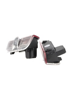 Kit Luci Led Logo Proiettori Auto Portiere Porsche Cayenne Dopo 2011 Senza Modifica Plug e Play 2