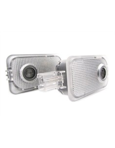 Kit Luci Led Logo Proiettori Auto Portiere Subaru Forester Outback Senza Modifica