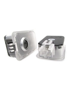 Kit Luci Led Logo Proiettori Auto Portiere Subaru Forester Outback Senza Modifica 2