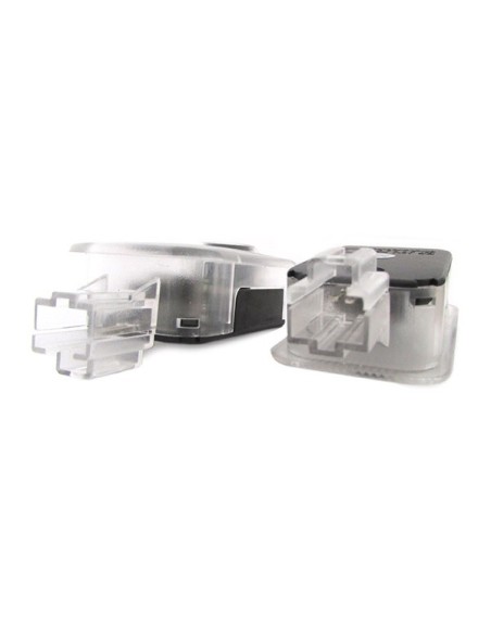 Kit Luci Led Logo Proiettori Auto Portiere Subaru Forester Outback Senza Modifica