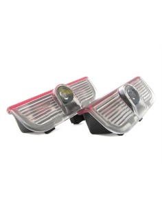 Kit Luci Led Logo Proiettori Auto Portiere VW Golf 5 6 Plus Jetta Passat CC Touareg Eos Scirocco Senza Modifica