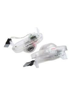 Kit Luci Led Logo Proiettori Auto Portiere VW Lavid 08-11 Touran 08-13 Beetle 05- Caddy 06-14 Bora Octavia 07-15 2