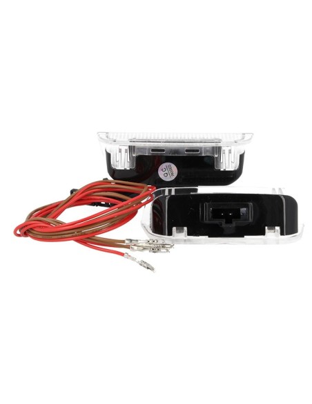 Kit Luci Portiere Anteriori a Led VW EOS GOLF 5/6 plus Jetta Passat cc Sharan Scirocco Tiguan Skoda Superb Seat Alhanmbra Porsch