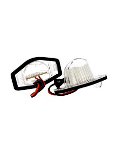 Kit Luci Targa Led Honda Jazz Odyssey Stream Insight 5D Logo 3d CR-V FR-V 12V 5W Canbus Bianco