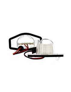 Kit Luci Targa Led Honda Jazz Odyssey Stream Insight 5D Logo 3d CR-V FR-V 12V 5W Canbus Bianco 2