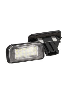 Kit Luci Targa Led Mercedes Benz W203 4D Sedan 18 Smd Bianco Canbus No Errore