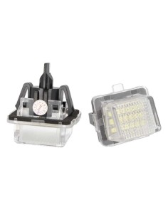 Kit Luci Targa Led Mercedes Benz W204 Wagon W221 C207 W212 C216 18 Smd Bianco