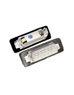 Kit Luci Targa Led Mercedes Benz W210 4D Sedan W202 4D Sedan Bianco Canbus No Errore
