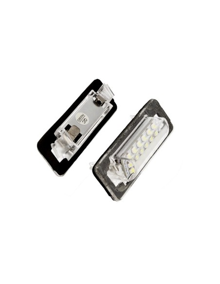 Kit Luci Targa Led Mercedes Benz W210 4D Sedan W202 4D Sedan Bianco Canbus No Errore