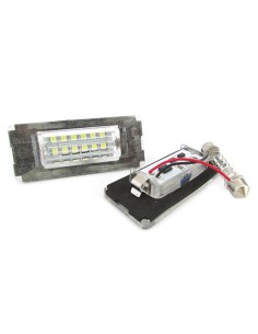 Kit Luci Targa Led Mini Cooper R52 R55 R56 R57 R58 R59 Bianco Canbus No Errore