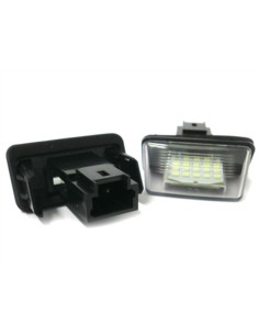 Kit Luci Targa Led Peugeot 206 Plus 207 407 406 306 307 308 5008 Partner Citroen C3 Picasso C4 C5 Berlingo Saxo Xsara