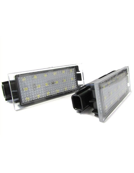Kit Luci Targa Led Renault Twingo Clio III Megane II III Kombi Laguna II III Velsatis Master Dopo 2006