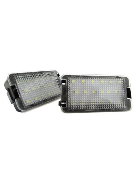 Kit Luci Targa Led Seat Ibiza 97-08 Leon 99-05 Altea Arosa Cordoba 93-08 Toledo III 04-09 Bianco