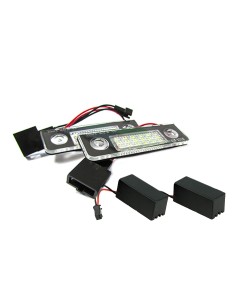 Kit Luci Targa Led Skoda Octavia 1Z Dopo 2008 Roomster 5J 06-10 Bianco No Errore