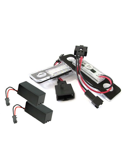 Kit Luci Targa Led Skoda Octavia 1Z Dopo 2008 Roomster 5J 06-10 Bianco No Errore